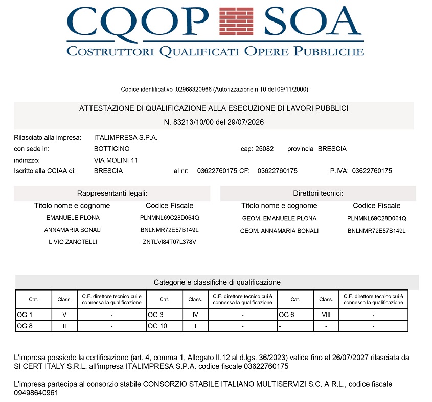 SOA Italimpresa S.r.l.